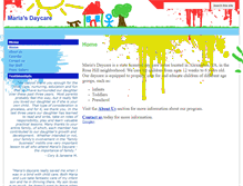 Tablet Screenshot of mariasdaycareva.com
